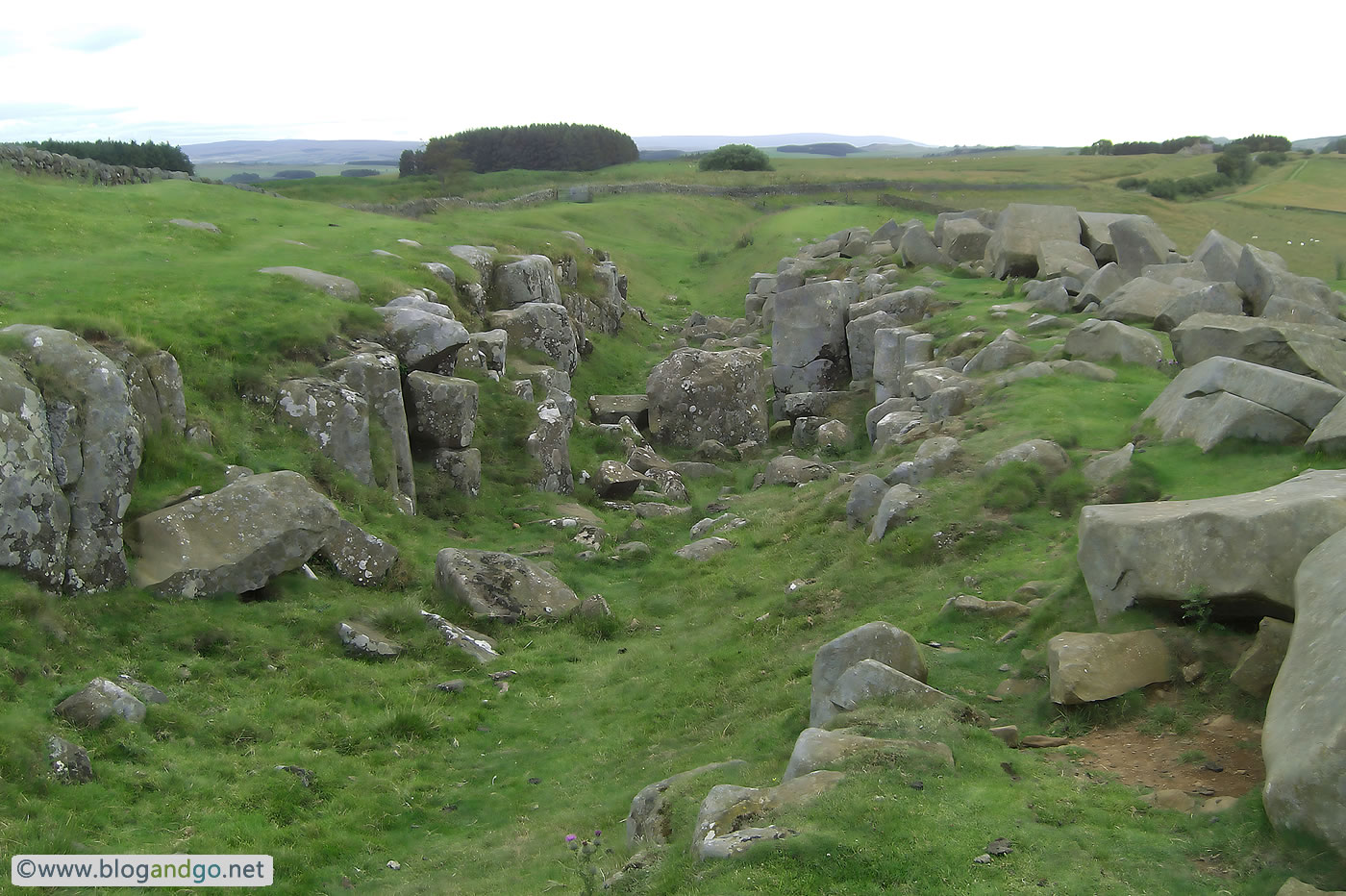 Hadrian's Wall Path - Limestone Corner